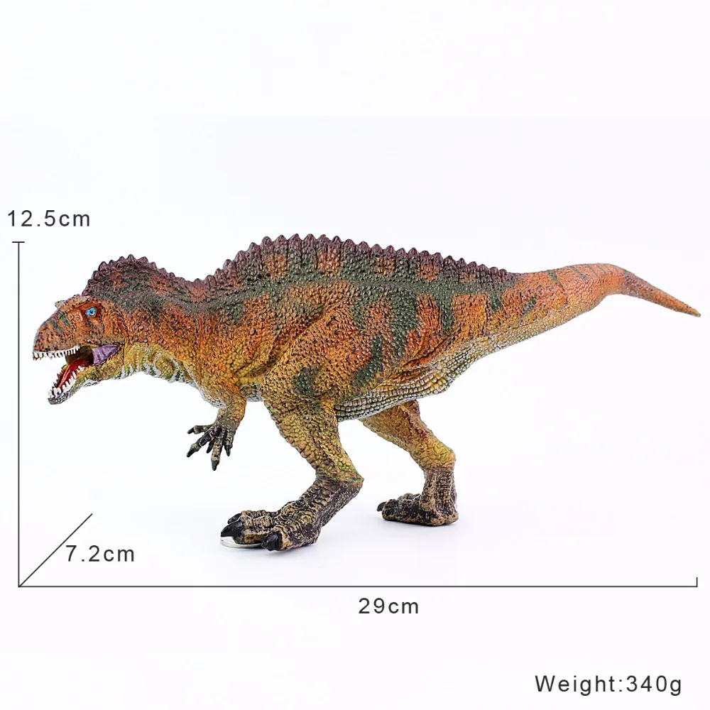 Вибен Юрский акрокантозавр пластиковая игрушка динозавр экшн и фигурки животных
