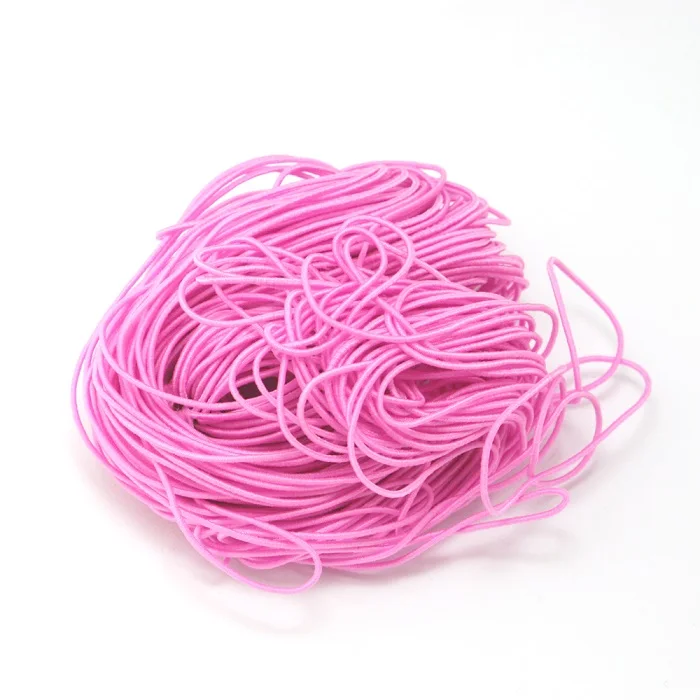Pink 25 м 1 мм нить для ручной вышивки крестиком нить швейный инструмент прочный полиэстер нить DIY аксессуары ручной работы - Цвет: Pink