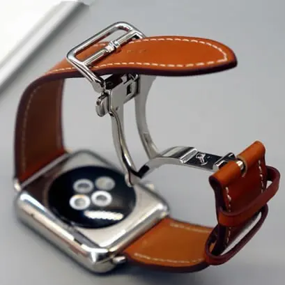 Ремешок для часов из натуральной кожи ремешок Apple Watch Series 4 1 2 3 iWatch herm|band for apple