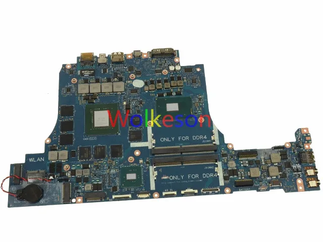 SHELI для DELL Alienware 17 R4 материнская плата ноутбука с I7-6700HQ CN-0KPYXX процессора 0KPYXX LA-D751P