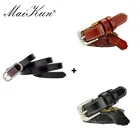 3 шт. комбинированная распродажа Maikun ремень женский ремень для женщин с винтажной пряжкой булавки женские модные кожаные ремни
