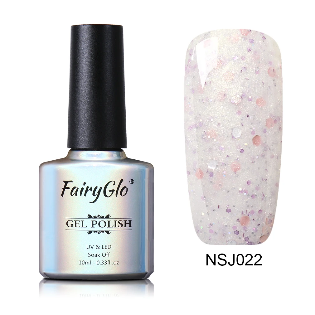 NSJ022 FairyGlo 10 мл гель для ногтей Chesse песок УФ гель лак для ногтей светодиодный штамповка Гибридный гель лак краска геллак Лаки Эмаль Гель для ногтей - Цвет: NSJ022