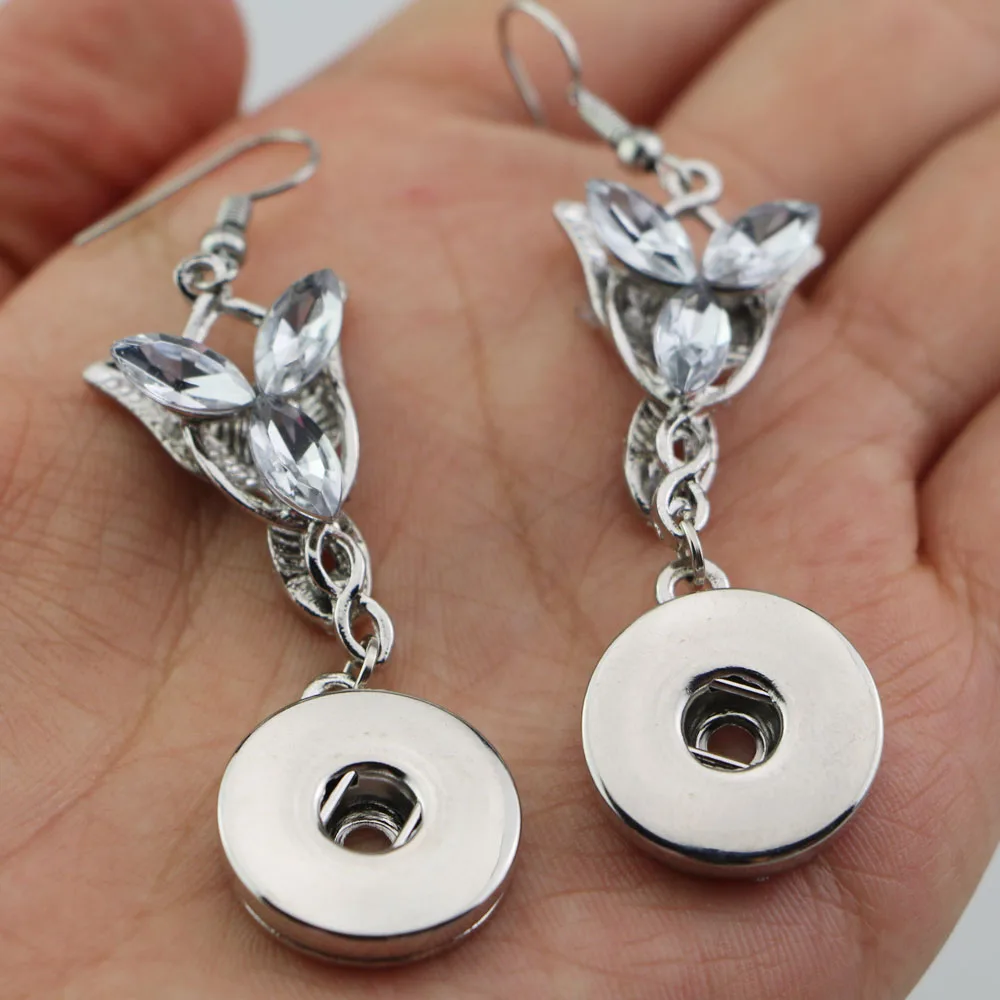 1 пара висячие серьги для женщин 18 мм|rhinestone dangle earrings|dangle drop earingsdangle earrings |