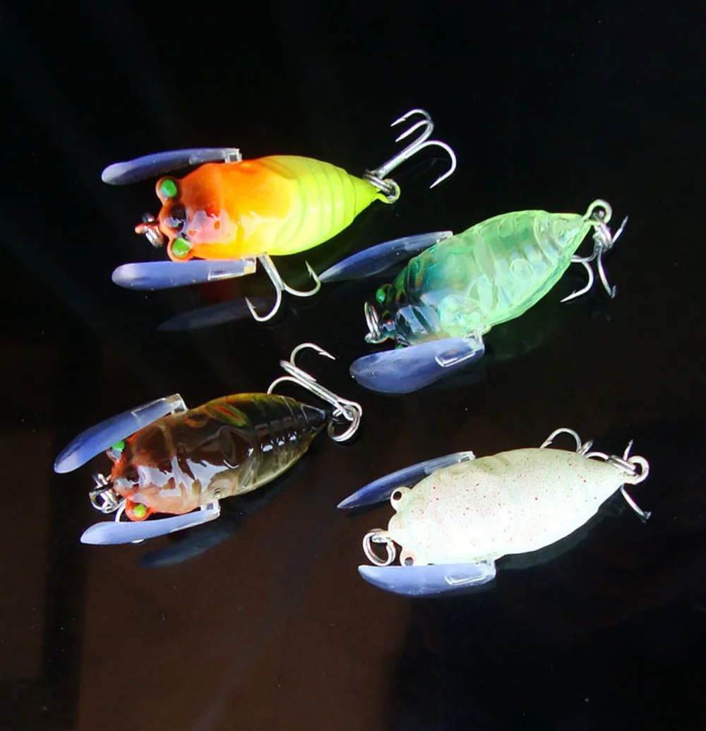 

5PCS Fly Fling fishing floating insect bait lure Hook 6g Free shipping