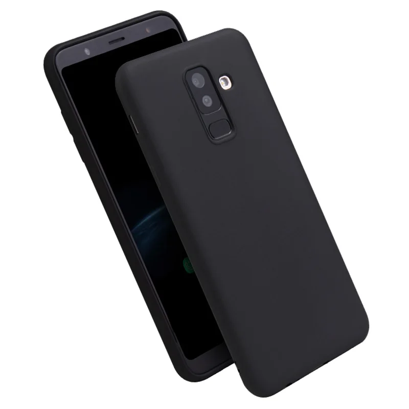 Однотонная одежда Желейный чехол для samsung A7 A6 A8 плюс матовый мягкий чехол из ТПУ с узором для J2 J4 J6 плюс A3 A5 A7 J3 J5 чехол s