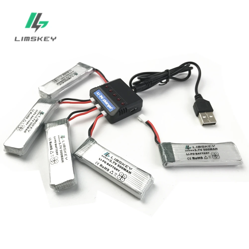 3,7 v 500mah аккумулятор для радиоуправляемой камеры Дрон для JJRC H37 Eachina E50 RC Quacopter запасные части Аксессуары 3,7 V li-po зарядное устройство