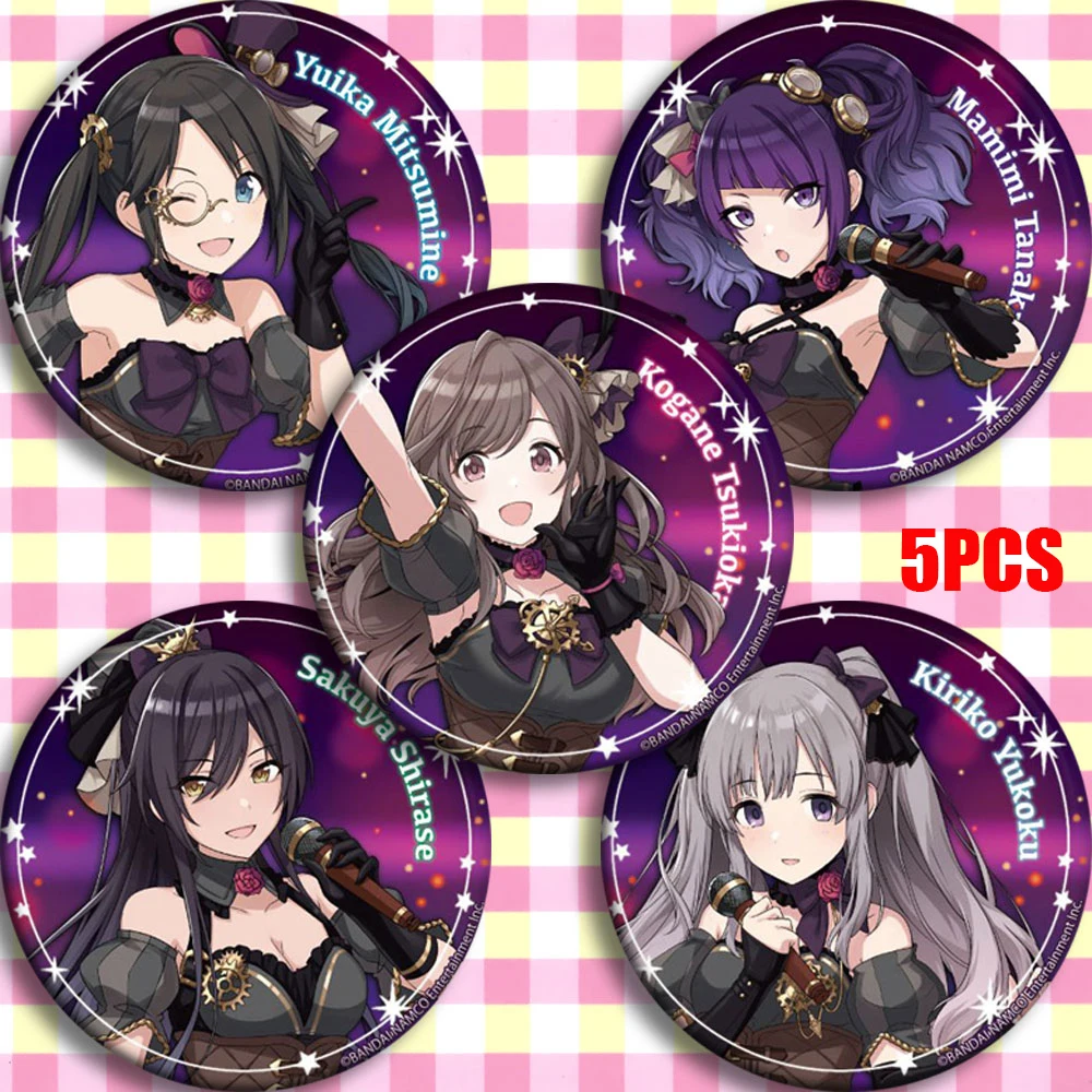 Аниме IDOLM @ STER Idolmaster блестящие цвета SIDEM WORLD Cosplay Bedge мультипликационный набор для