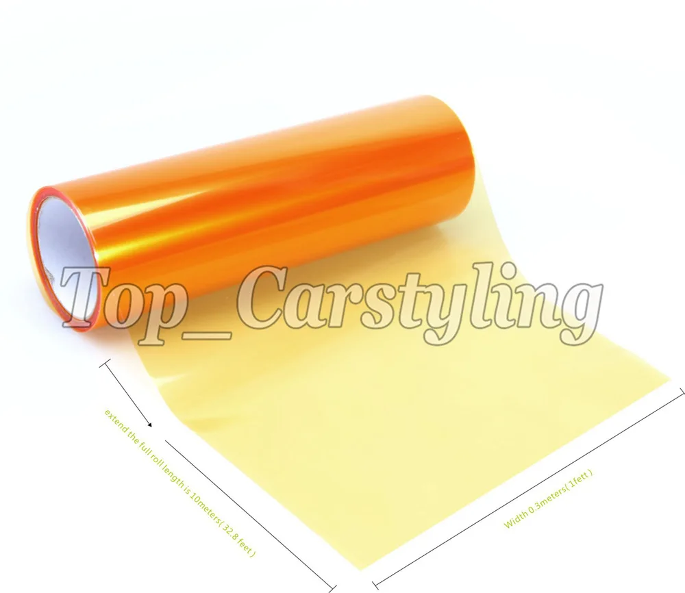 12 Rolls Headlight Rear Lamp Tint Tinting Film for Car Motorbike with 3 layers headlamp tint 14 color in stocks 0.3x10m/Roll |