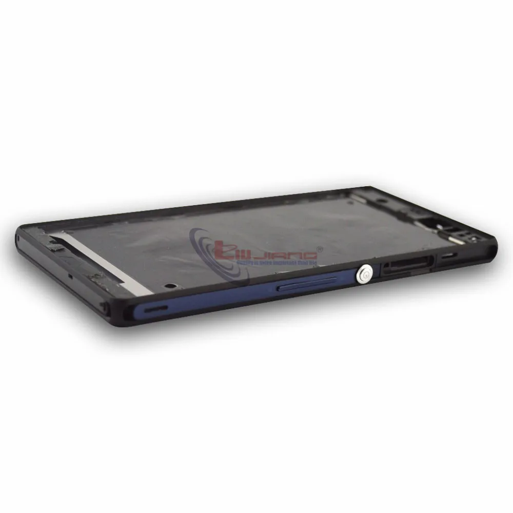Новая передняя средняя рамка для Sony Z L36H LT36 C6603 C6602 Передняя корпуса в сборе с