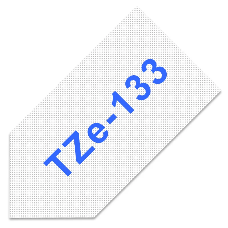 blue on clear TZe-231 ленты для этикеток для Brother P-touch 12 мм лента 1 шт. TZe 231 черная на белом tze Лента совместима с Brother PTH100 PTD210 - Цвет: blue on clear