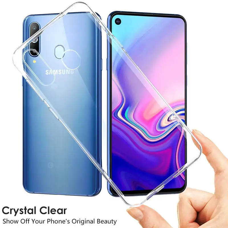 Чехол для Samsung Galaxy A8s силиконовый мягкий прозрачный чехол из ТПУ телефона 2018 ya8s 6 4