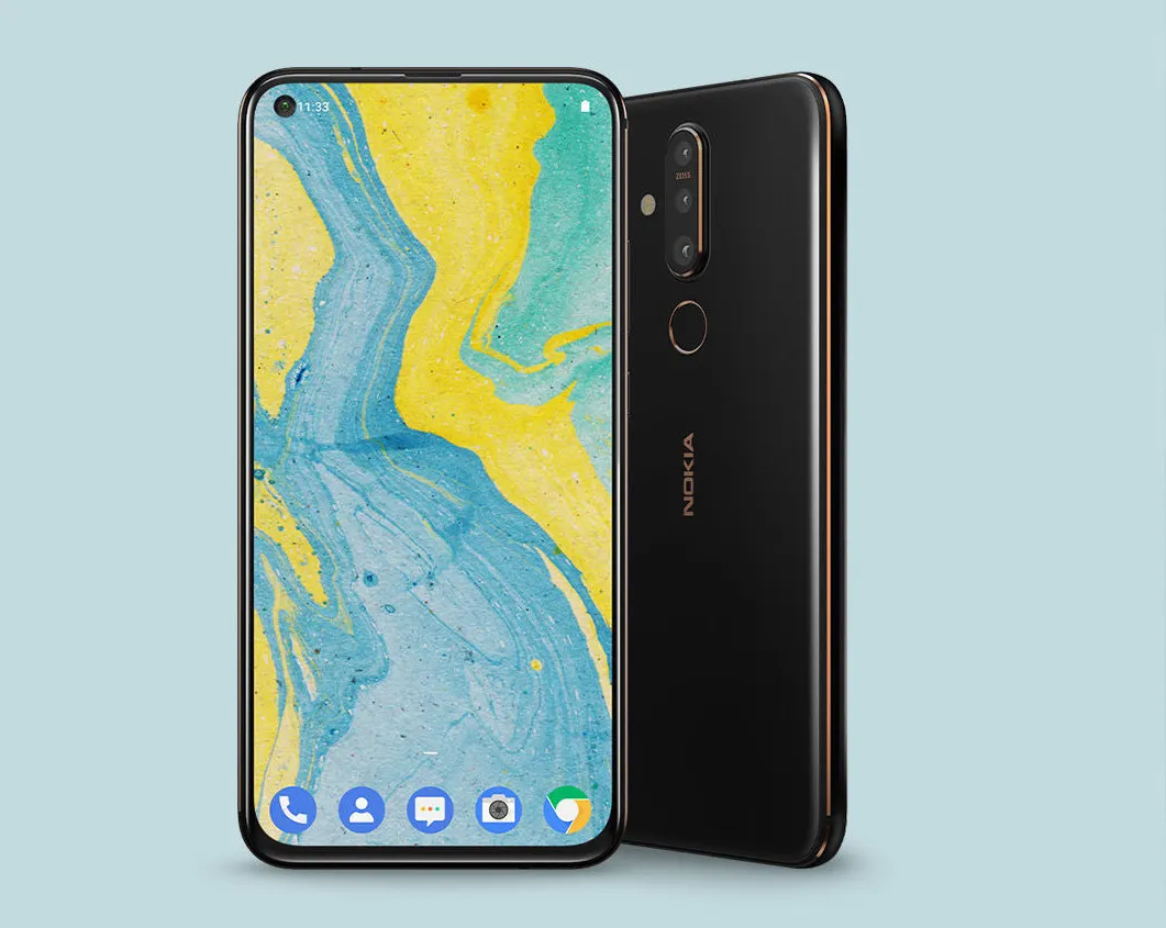 Смартфон Nokia X71, 4G, 6,39 дюйма, PureDisplay, Snapdragon 660, 6 ГБ, 64 ГБ, Android 9,0, 3500 мАч, аккумулятор, мобильный телефон