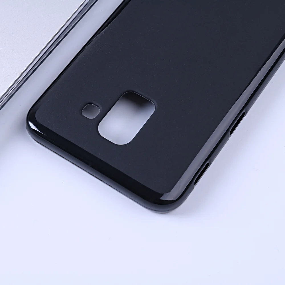 Чехол для Samsung Galaxy J6 2018 Европейская версия мягкой TPU Crystal Clear ультра тонкий