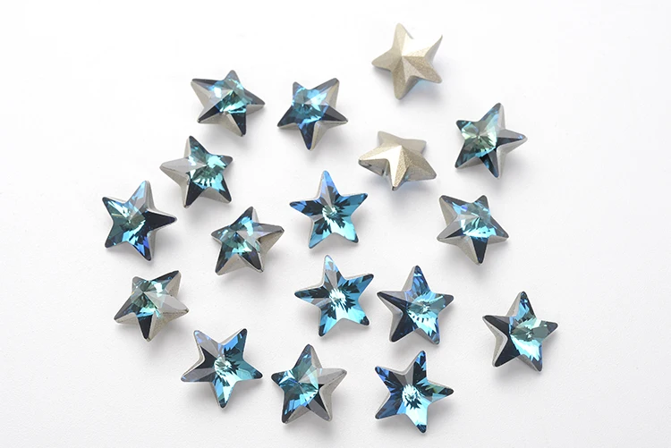 MS Betti 4745 Rivoli Star причудливый Камень Кристалл от Swarovski свободные бусины Дети DIY Розничная для изготовления ювелирных изделий Bijoux