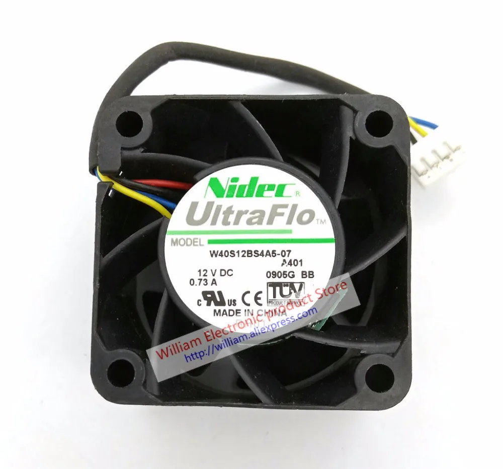 

Новый оригинальный внешний вентилятор охлаждения компьютера, 12 В постоянного тока, 0,73 А, 40x40x28 мм, 4 линии