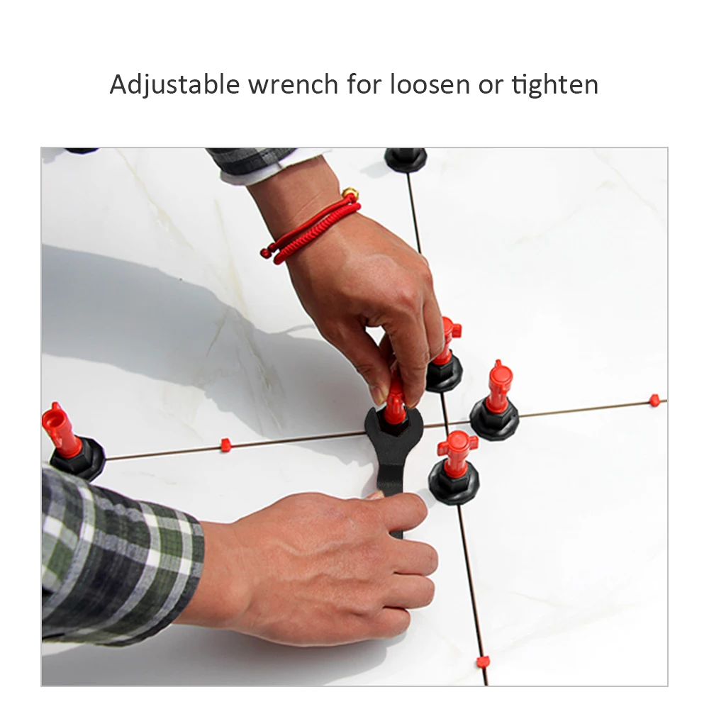 

Adeeing New 25pcs/set level wedges tile spacers for Flooring Wall Tile carrelage Leveling System Leveler Locator Spacers Plier