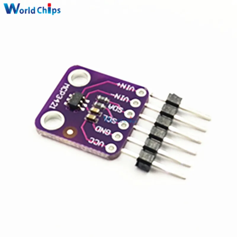 MCP3421 I2C, оценочная плата delta-sigma ADC для последовательного анализатора PICkit