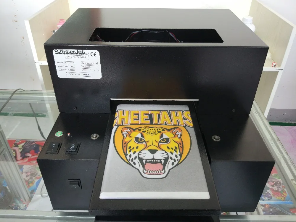 Цифровой принтер футболки 6 цветов А4 маленький размер цифровой цена|price printer|small