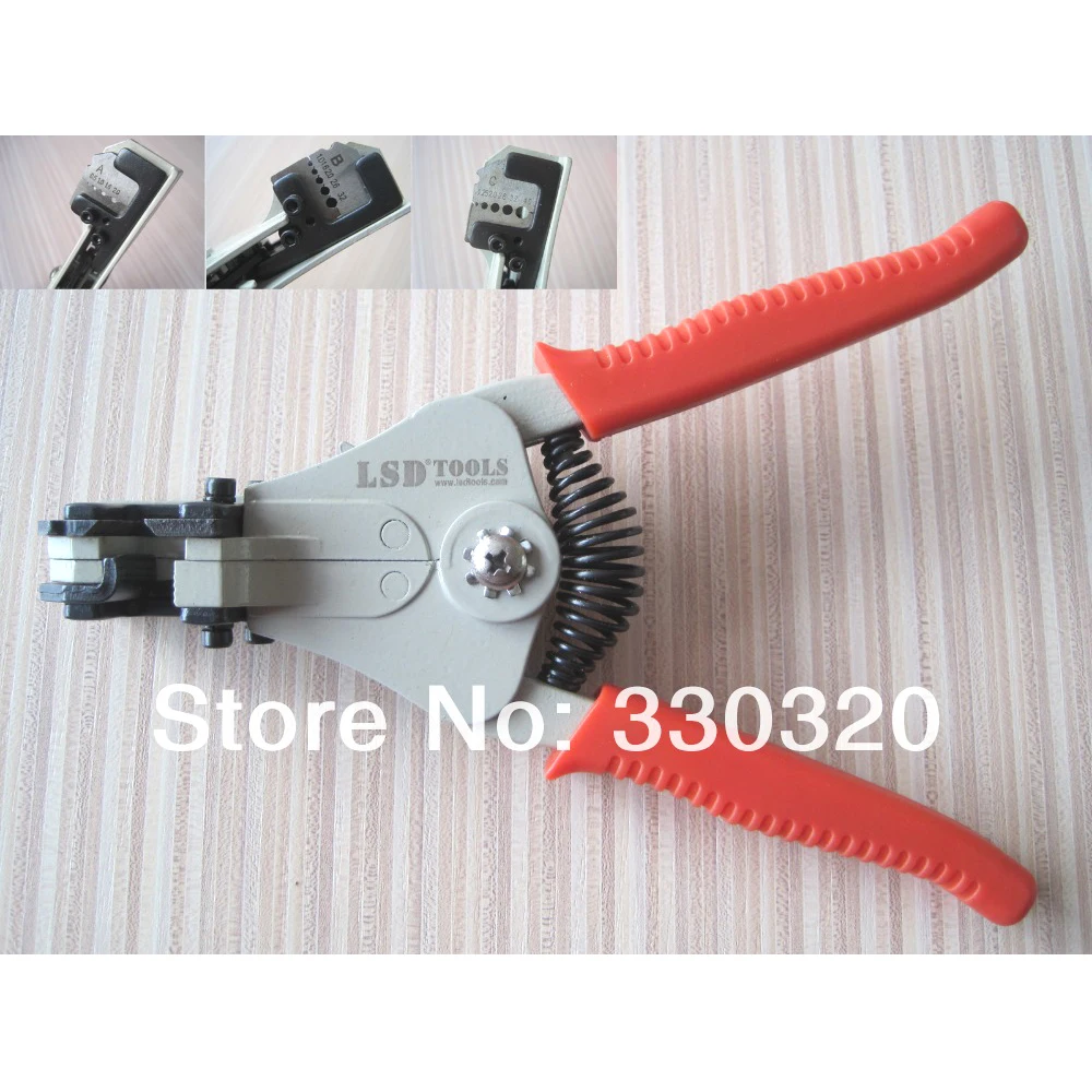 

Automatic wire Stripper 3 can be selected wire stripping plier with range 0.5-6mm2