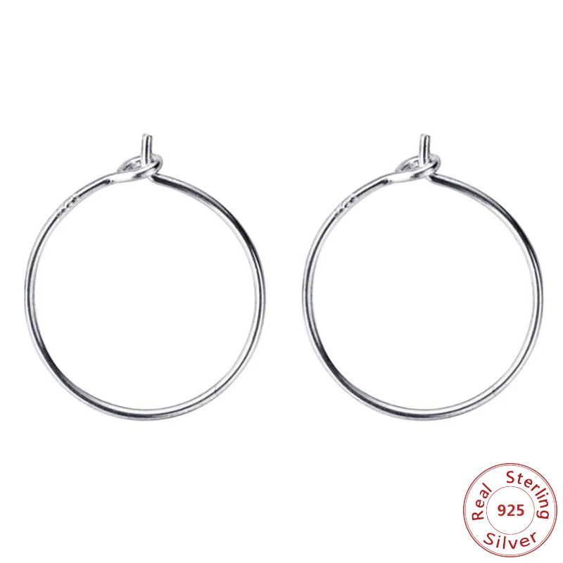

Серьги-кольца женские круглые серебряные однотонные, 100%