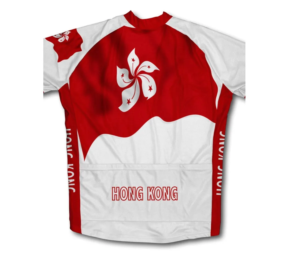 Hong Kong Flag Winter Thermal Cycling Jersey Clothing Ropa Ciclismo | Спорт и развлечения