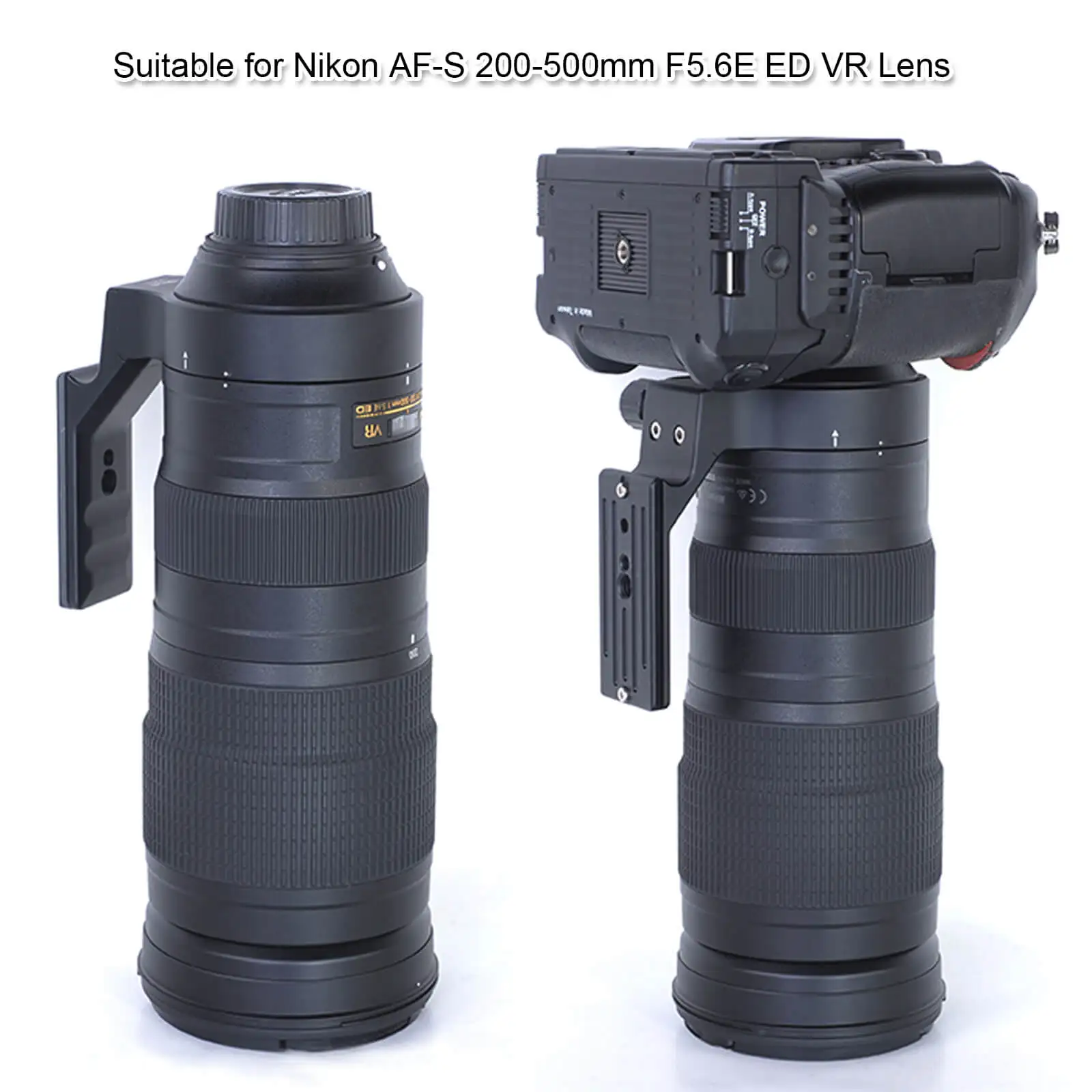 Ошейник объектива опорное кольцо для штатива Nikon AF S 200 500 мм F5.6E ED VR нижняя часть Arca