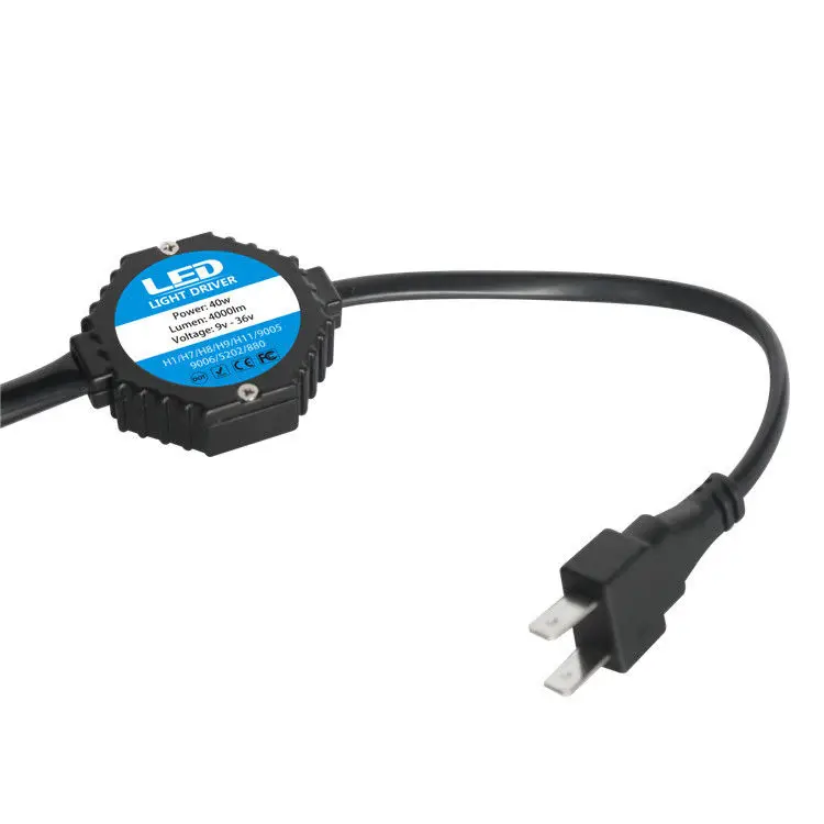 Новый 80 Вт 8000LM CREE COB Чипы LED H7 PX26D Ближнего Фар Комплект света Лампы 6000 К Белый