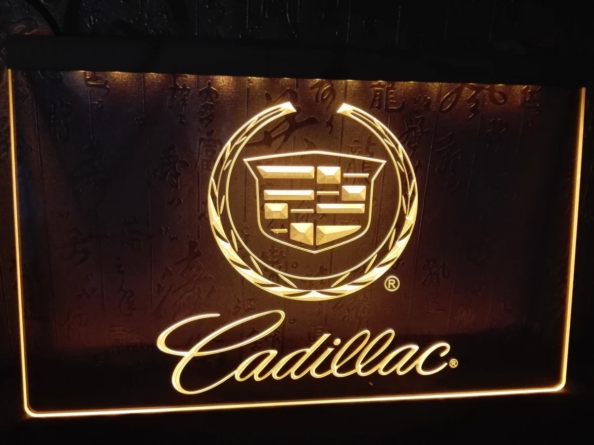 LG041- Cadillac LED Neon Light Sign | Дом и сад