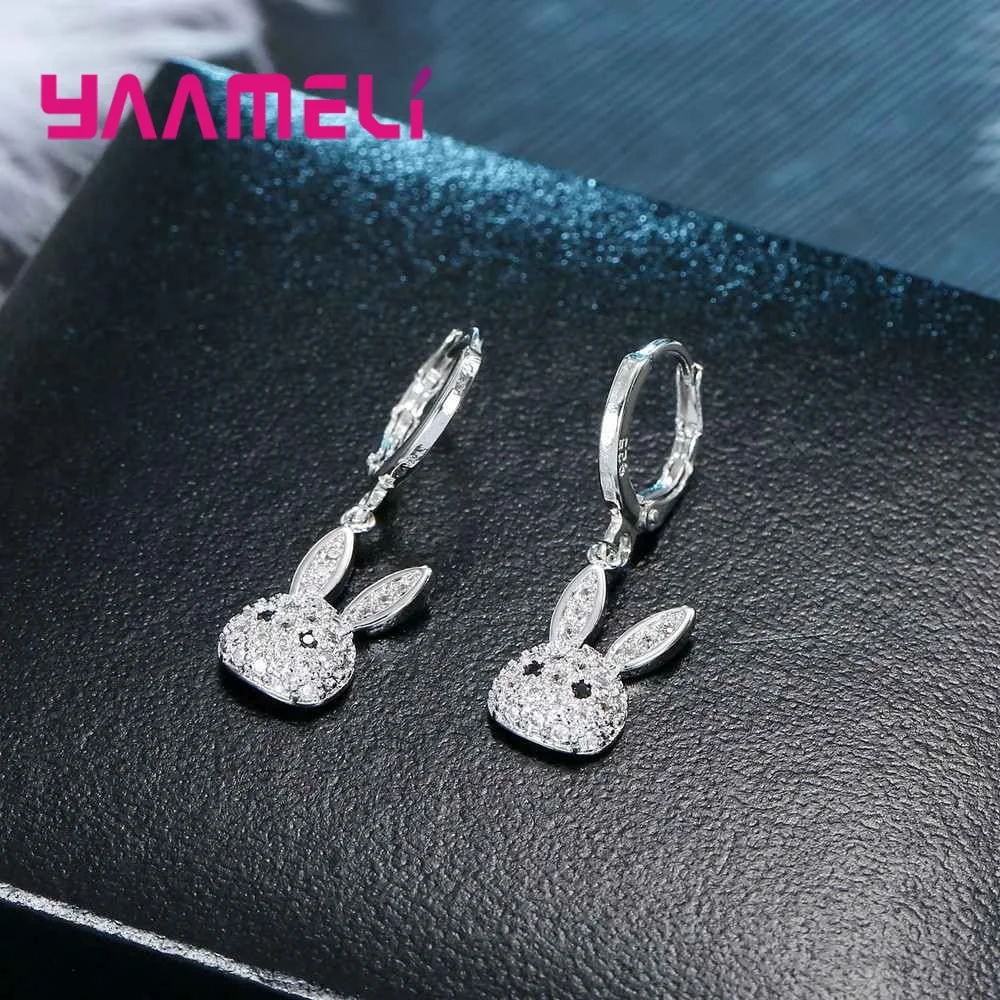 Серьги подвески с фианитами женские 925|dangle drop earings|dangle earringsdrop dangle earrings |