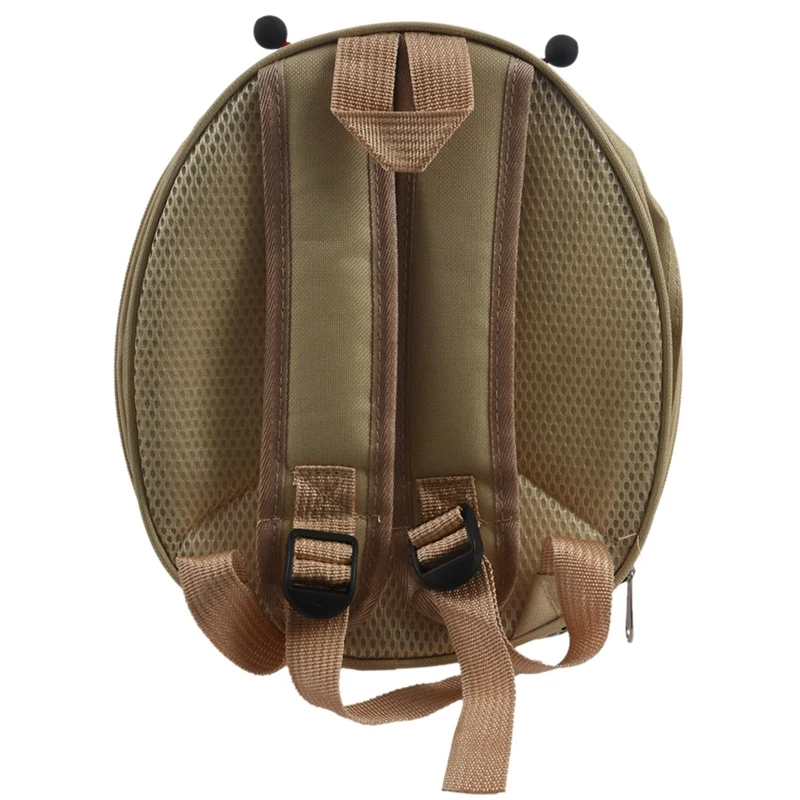 Детский рюкзак с мультяшным жуком красная сумка через плечо на молнии для