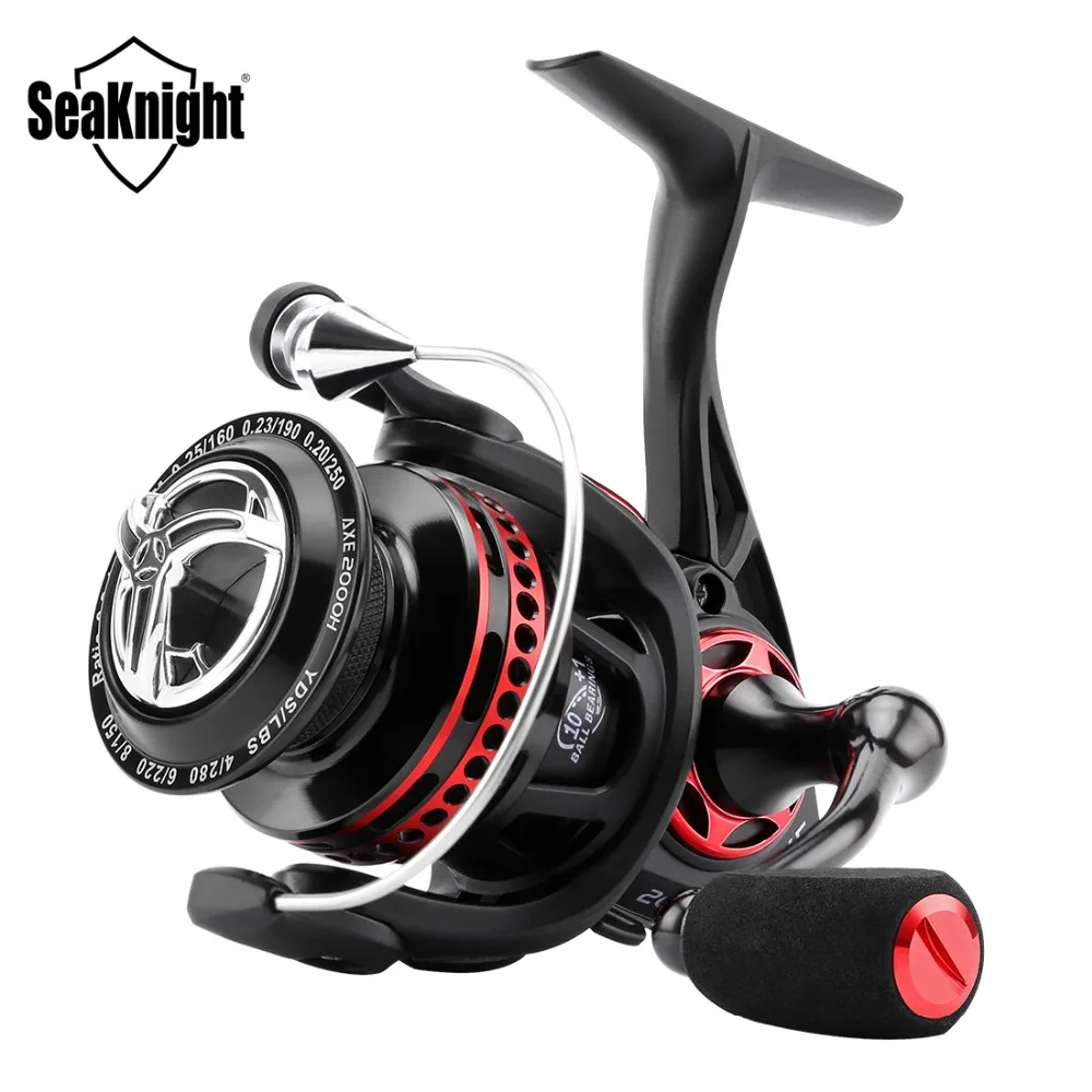 

SeaKnight AXE Fishing Reel 2000H 3000H 4000H 6.2:1 Full Metal Body WaterProof Design Anti-Corrosion Real 10+1BB Spinning Reel