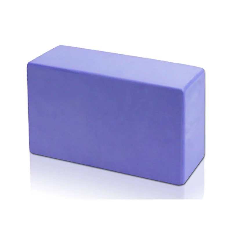 1 piece purple Веселая игрушка для игр на открытом воздухе блоки спортивные игрушки EVA пены кирпичи родители дети команда игры компании Вечерние игры высокой плотности Йога блок - Цвет: 1 piece purple