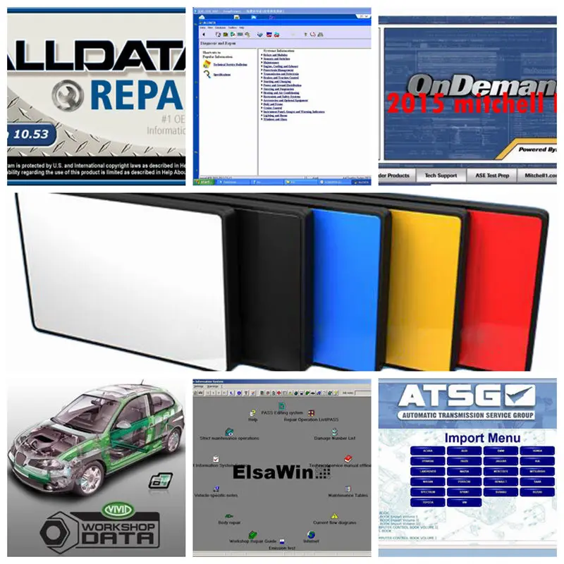 

2020 новейшее программное обеспечение для ремонта автомобилей alldata All data 10,53 alldata mit // chell od5 2015 + Elsa + Vivid workshop + ATSG 1 ТБ hdd usb3.0
