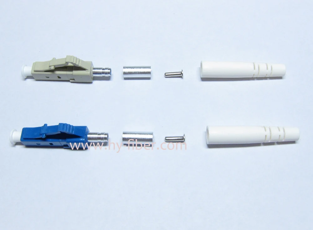 200 шт. LC волоконно оптический соединитель наборы мм/шт корпус цвет бежевый