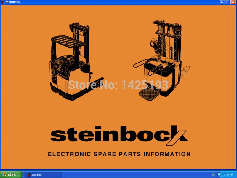 STETI (Steinbock) v3.6 Вилочный Погрузчик Запчасти каталоги |