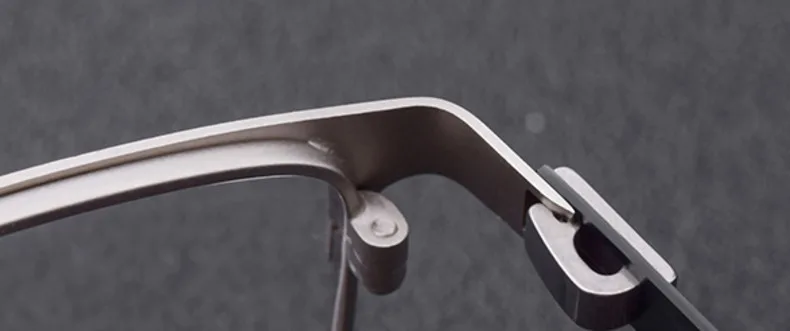 Business Full Rim Titanium Spectacle Man Eligible For Progressive Bifocal Single Vision Minus Square Korean Glasses Frames Itao