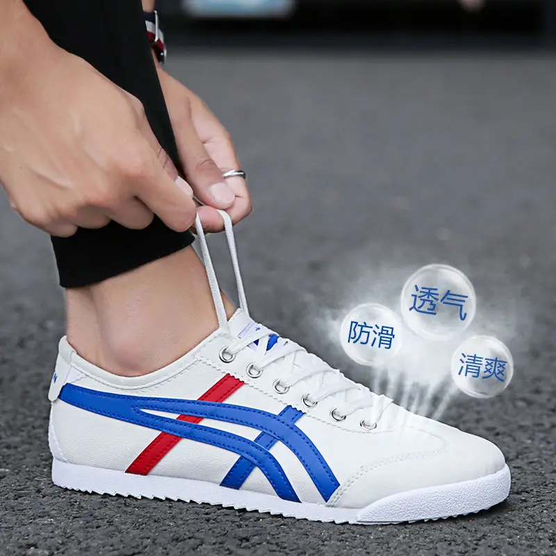 Белые туфли для девочек Новинка 2019 года женская обувь Весенняя парусиновая