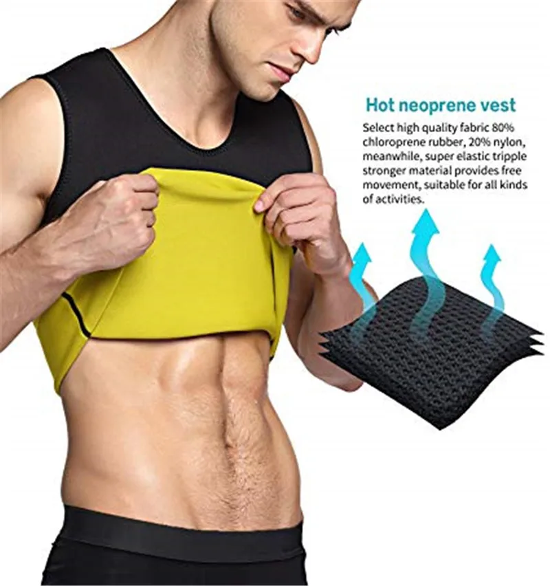 CXZD пояс для похудения живота Для мужчин жилет Body Shaper сжигание жира на животе Вес