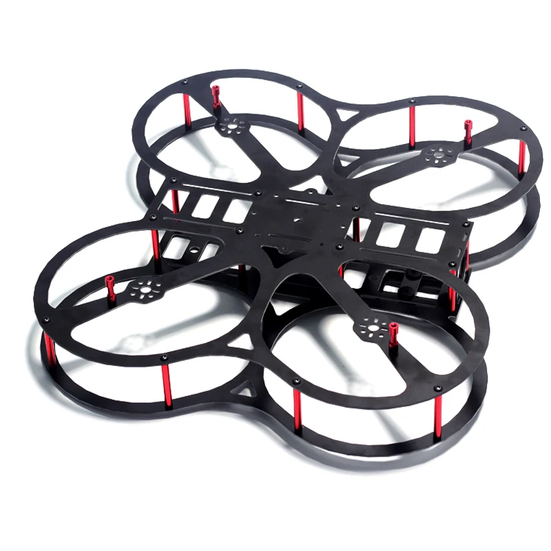 H250 FPV углеродное волокно стекло QAV250 Q4 Квадрокоптер с пропеллером защита круг