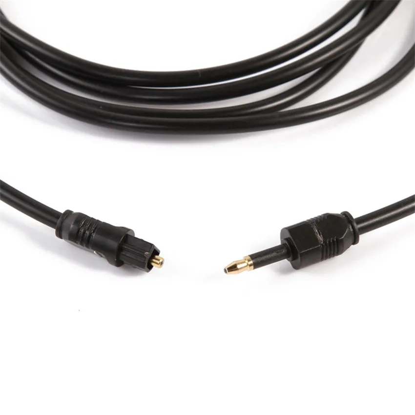EMK цифровой Toslink к Мини кабель 3 5 оптический SPDIF аудио для Macbook мини диск 1 м 2