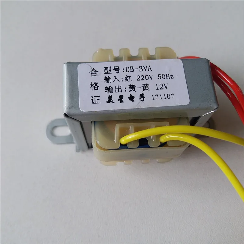 12V 0.25A трансформатор 3VA 220V Входной силовой EI41 для трансформатора источника