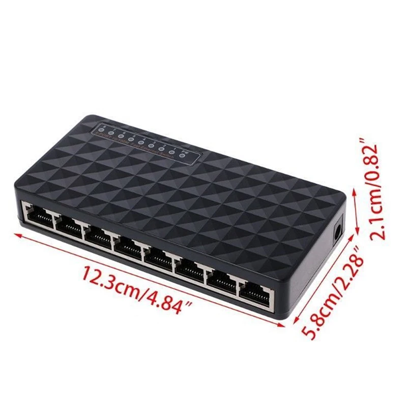 Сетевой коммутатор Ethernet 5 В 8 портов 100 Мбит/с | Компьютеры и офис