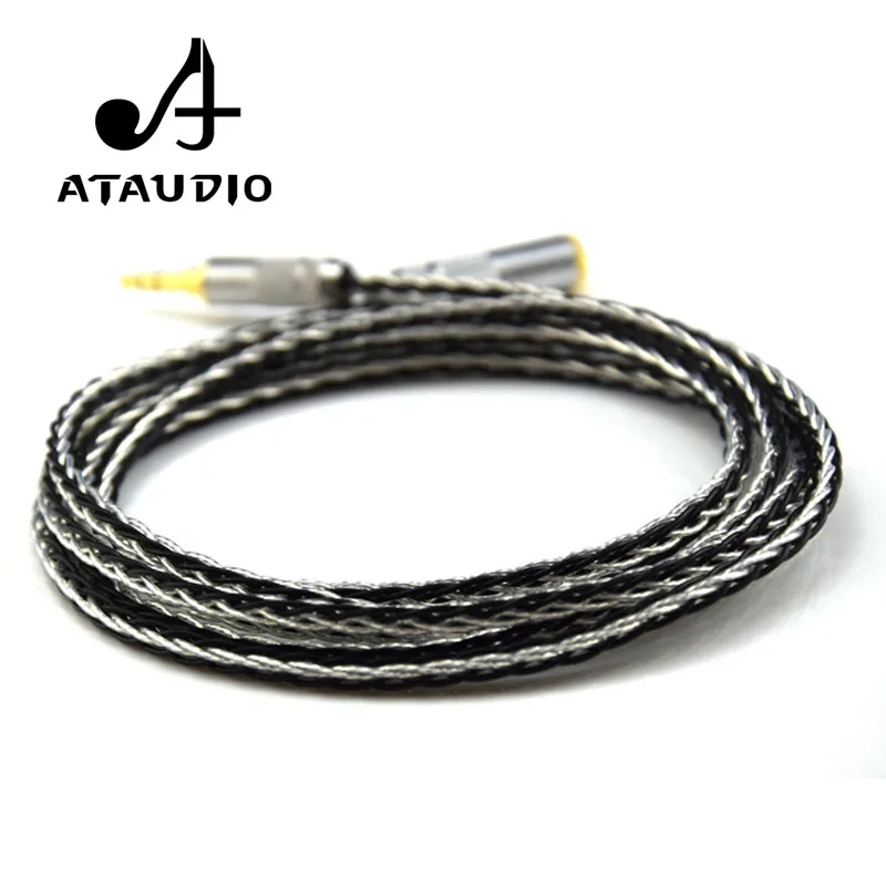 Аудио удлинитель ATAUDIO Hifi 3 5 мм высококачественный посеребренный стерео кабель