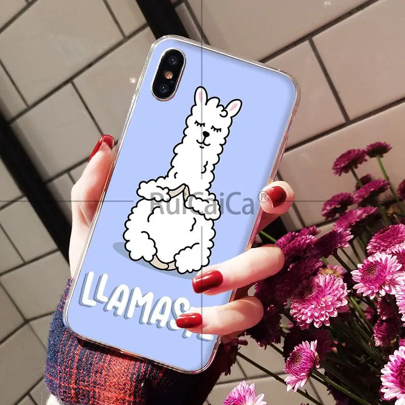 Ruicaica Lama Llama Alpacas Новинка чехол для телефона Fundas iPhone 6S 6plus 7 7plus 8 8Plus X Xs MAX 5 5S XR |