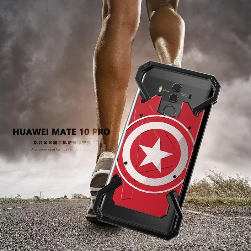 Чехол для Huawei Mate 10 Pro роскошный металлический алюминиевый каркас 6 0 дюйма