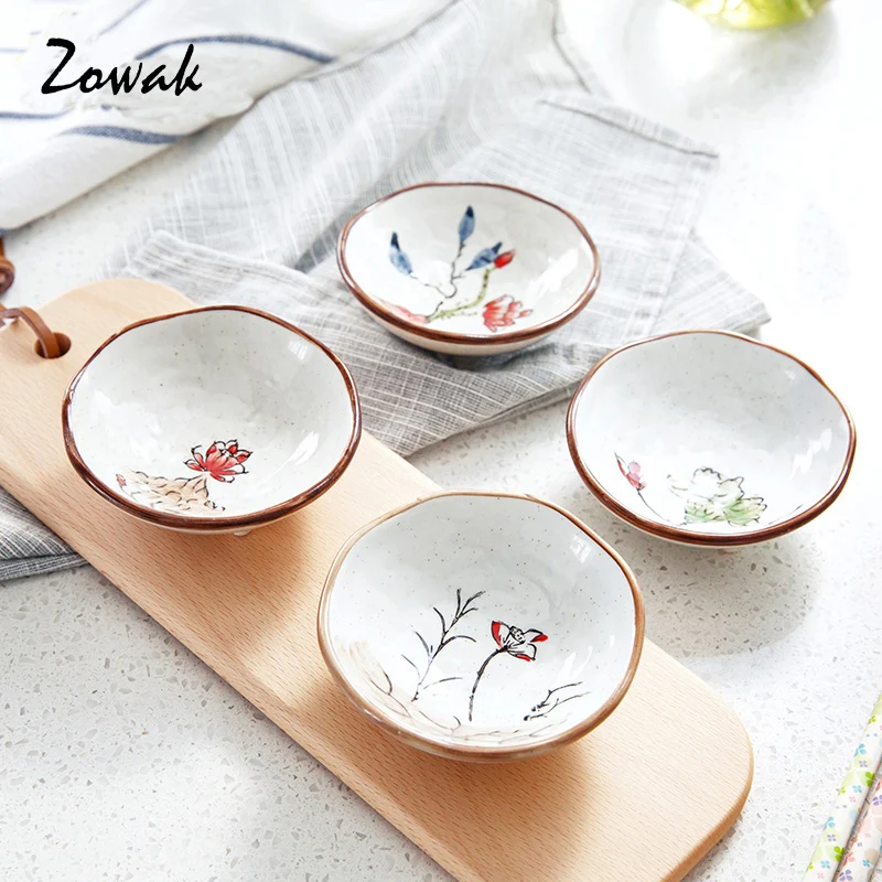 Фарфоровая тарелка для соуса 1 шт. керамическая суши соевой тарелки десерт