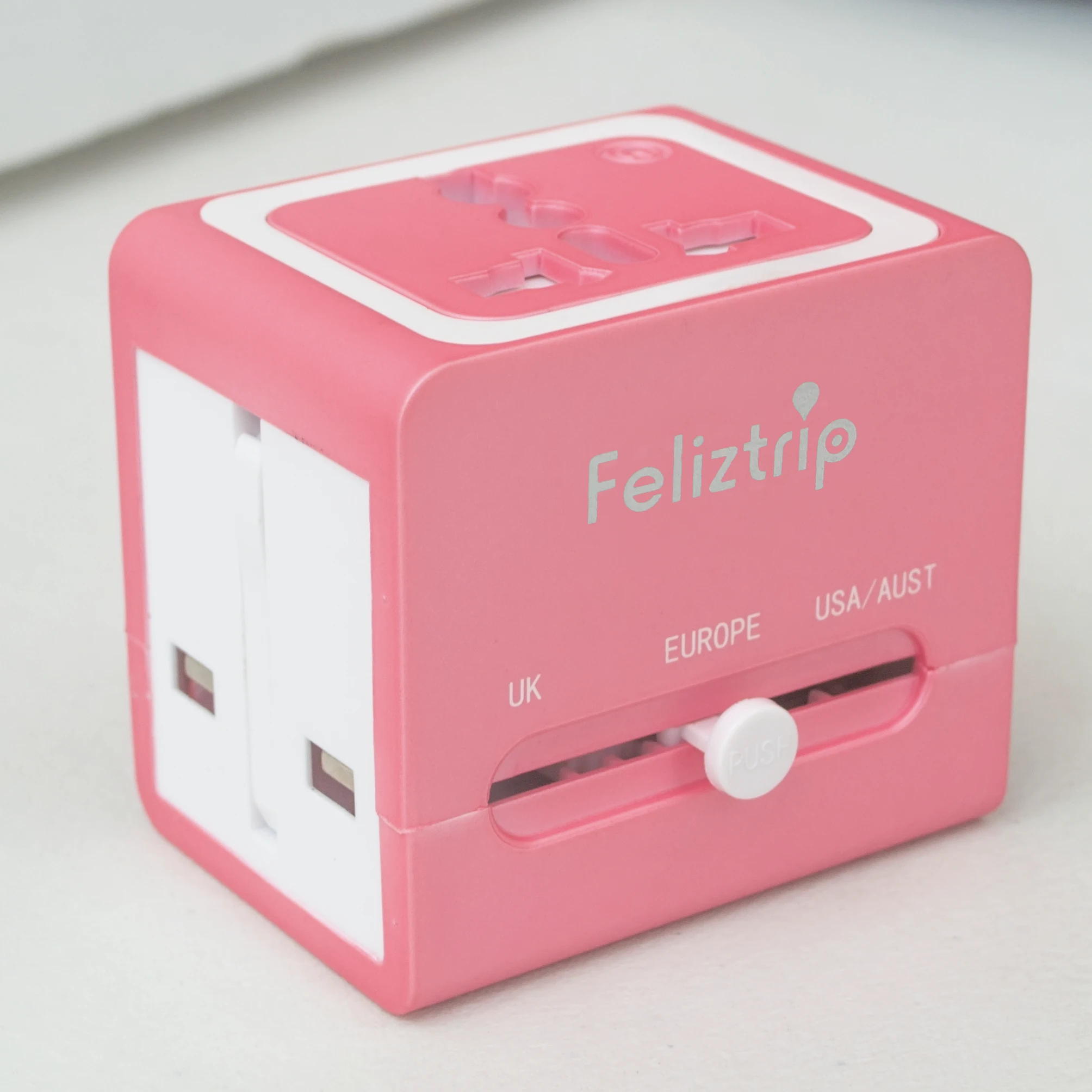 Feliztrip TR 18 дорожный адаптер Международный универсальный питания все в одном с 2 USB