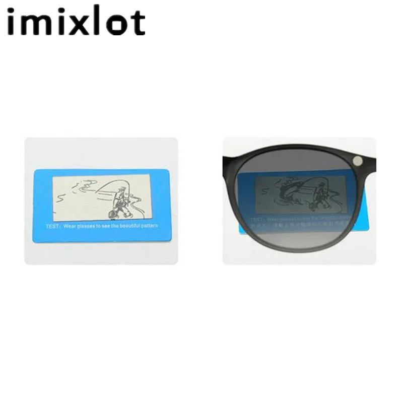 Мужские поляризованные солнцезащитные очки IMIXLOT зеркальные магнитные с клипсами