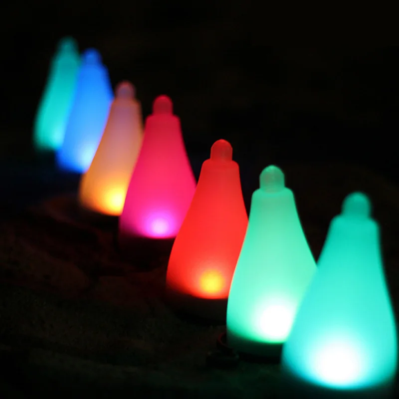 Солнечные светильники для сада украшение виллы двора лампы семь цветов