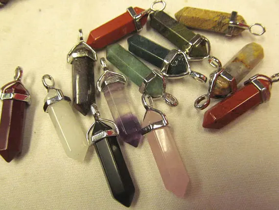 Оптовая продажа 12 шт. бирюзовые бусины 38 мм в ассортименте Кристальные